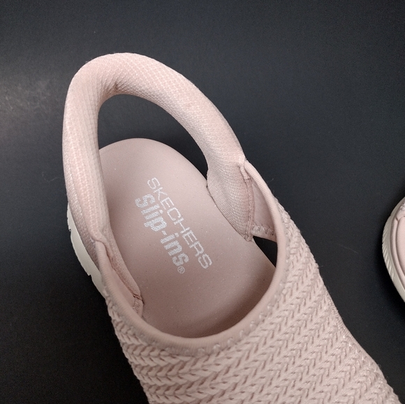 NEW -- SKECHERS SLIP-INS - WOMEN'S SANDALS SIZE : 10Summits Knit - Picture 9 of 11
